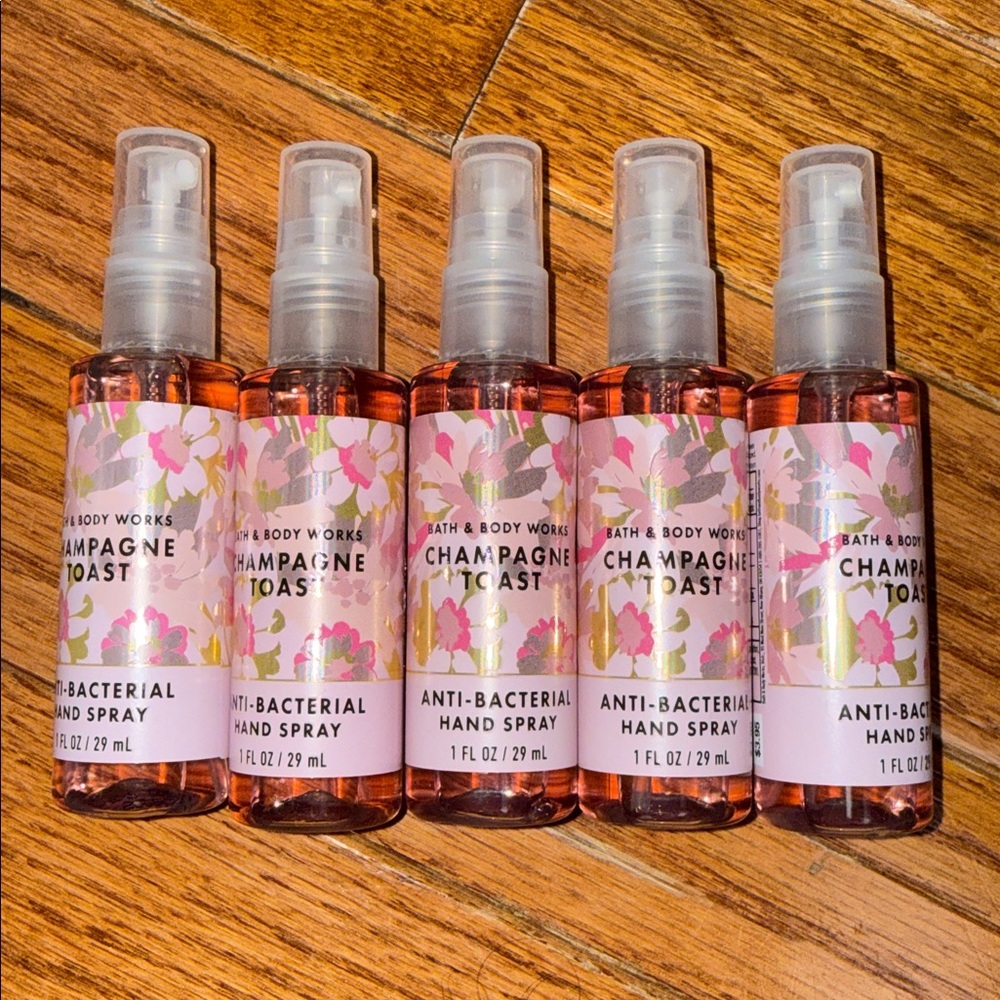 BBW 5pc Champagne Toast Antibacterial hand spray